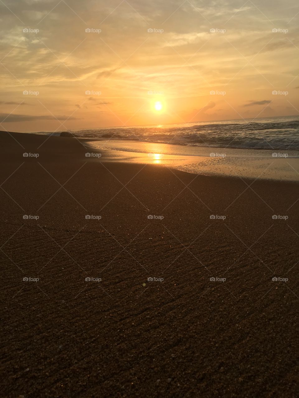 Sunrise at Coconut Grove Beach Resort, Elmina, Ghana