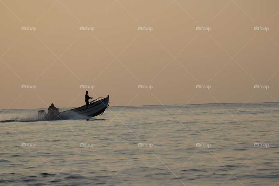 Fishermen boat