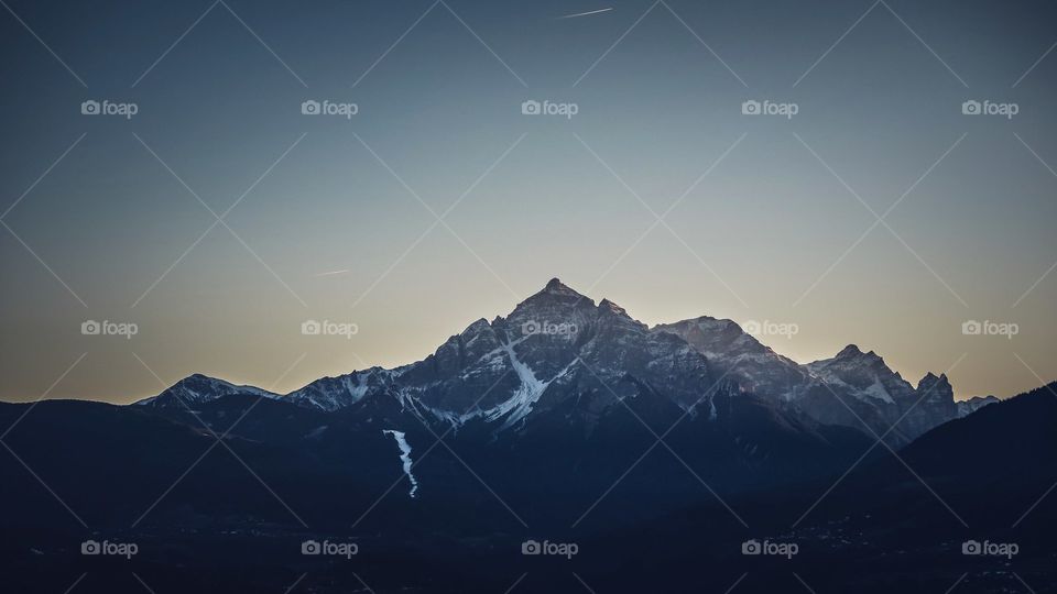 schöne Alpen
