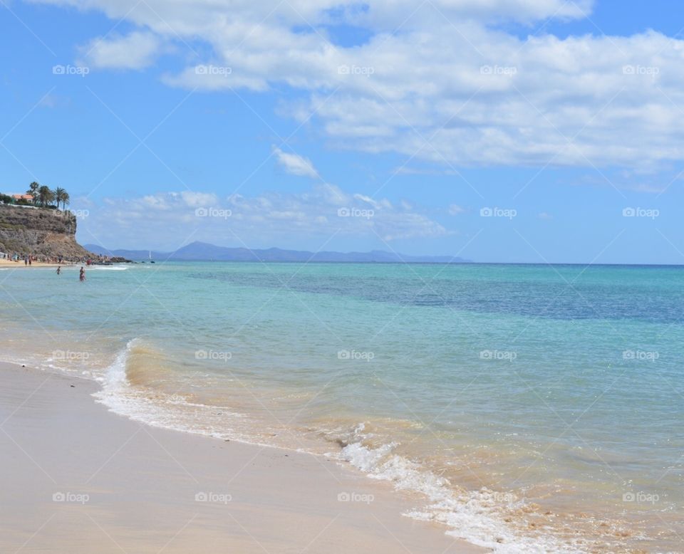 Long Beach in Fuertuventura