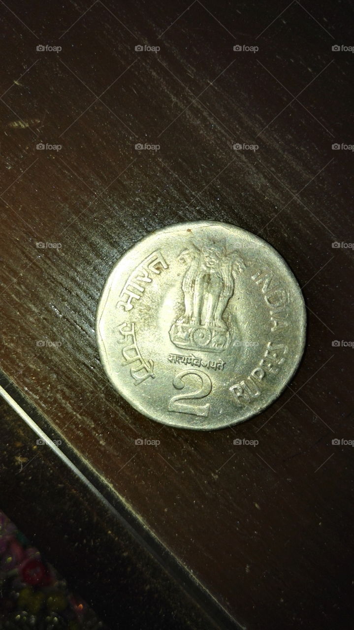Rs.2 rupee coin