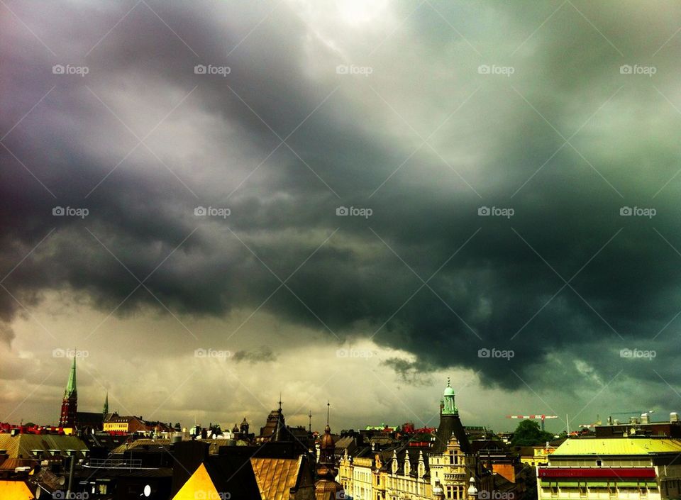 sweden stockholm rain thunder by ida.arnkvist