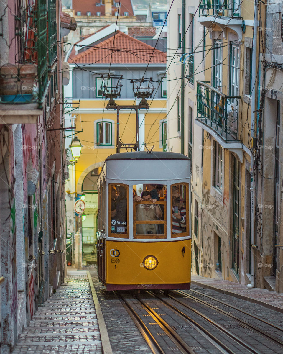 Lisbon funicular