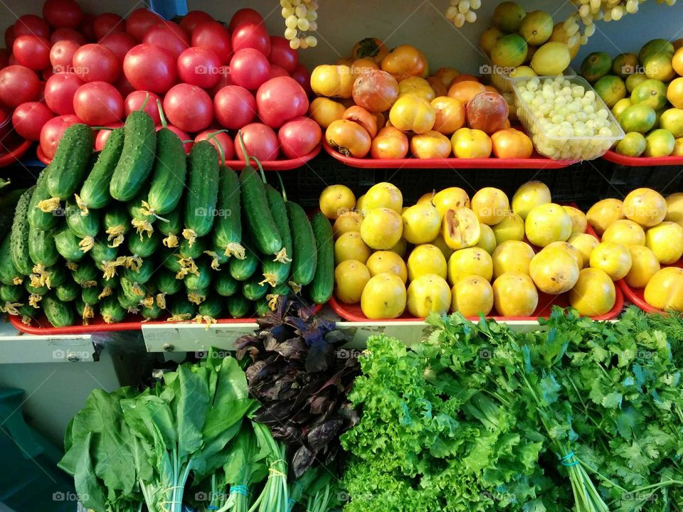 Market, Food, Fruit, Vegetable, Agriculture
