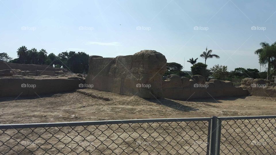 Lima,archaeological remains