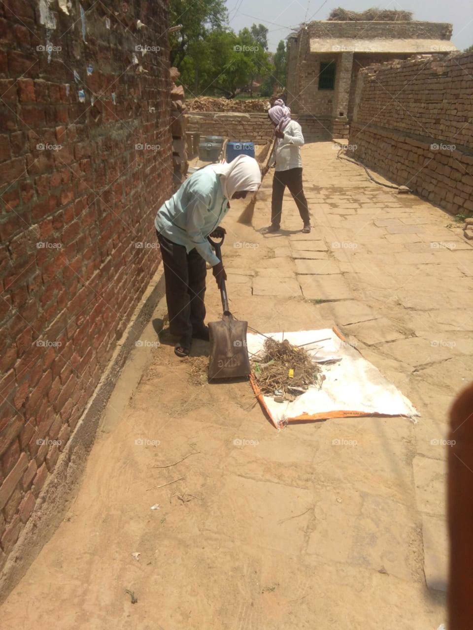 Ruler Development Cleanliness UP India Chandauli