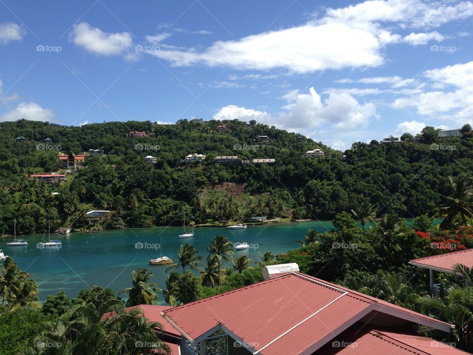 Marigot bay, Saint Lucia
