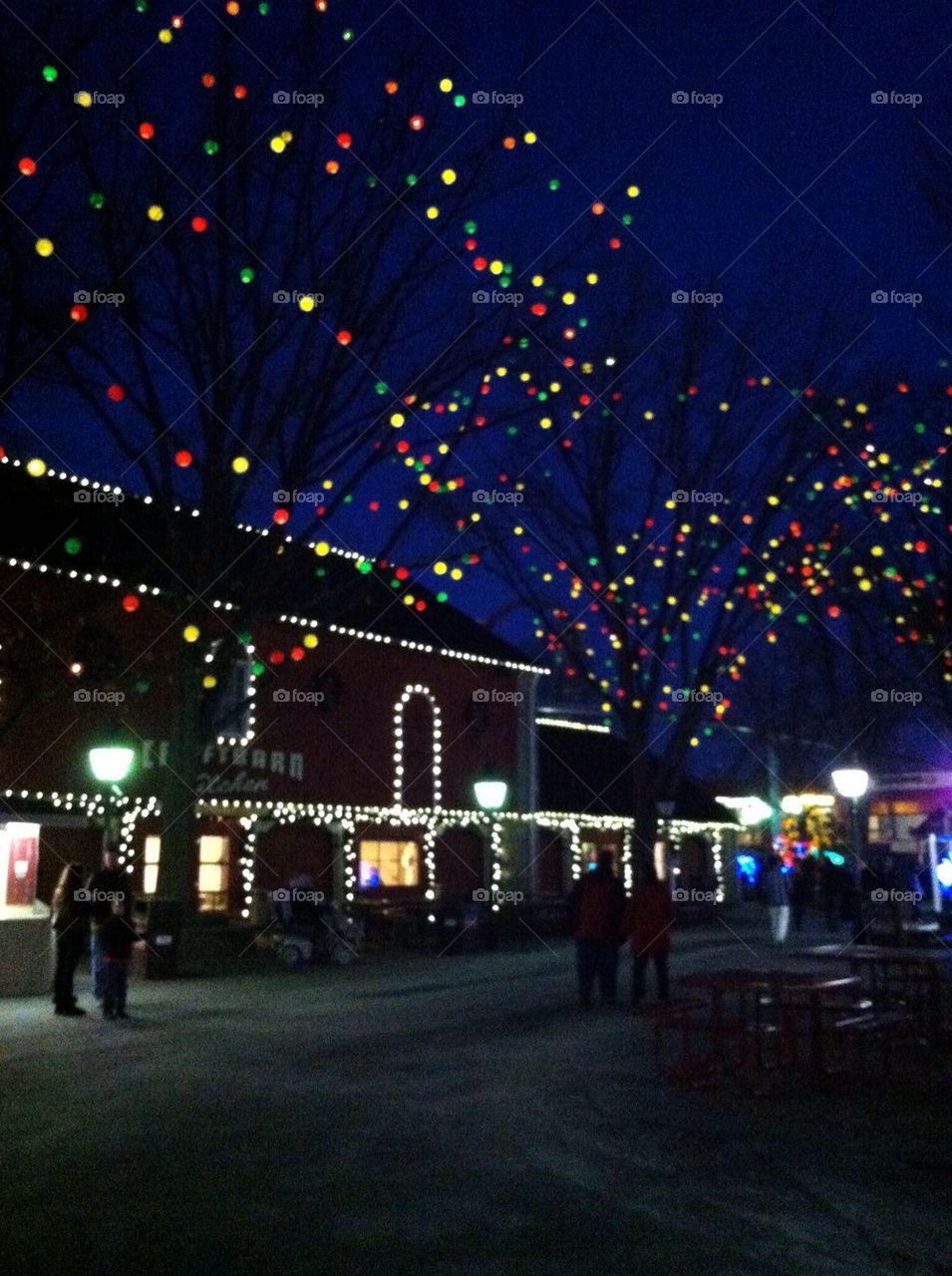 hershey hersheypark theme park night sky by NicoleD1088