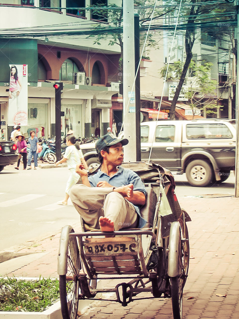 Rickshaw driver