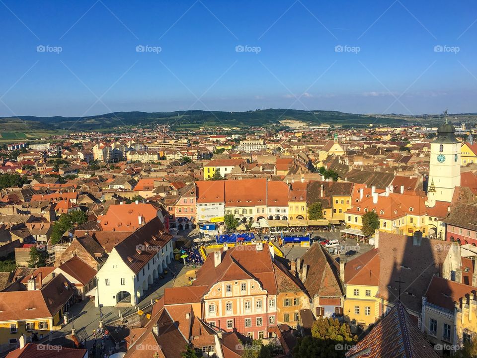 Sibiu cityscape 