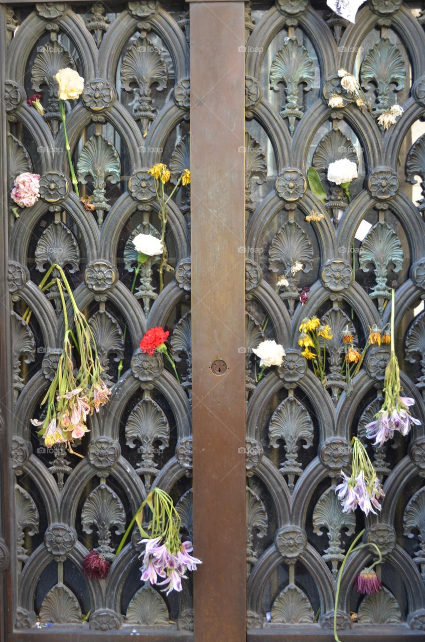 Eva peron's grave