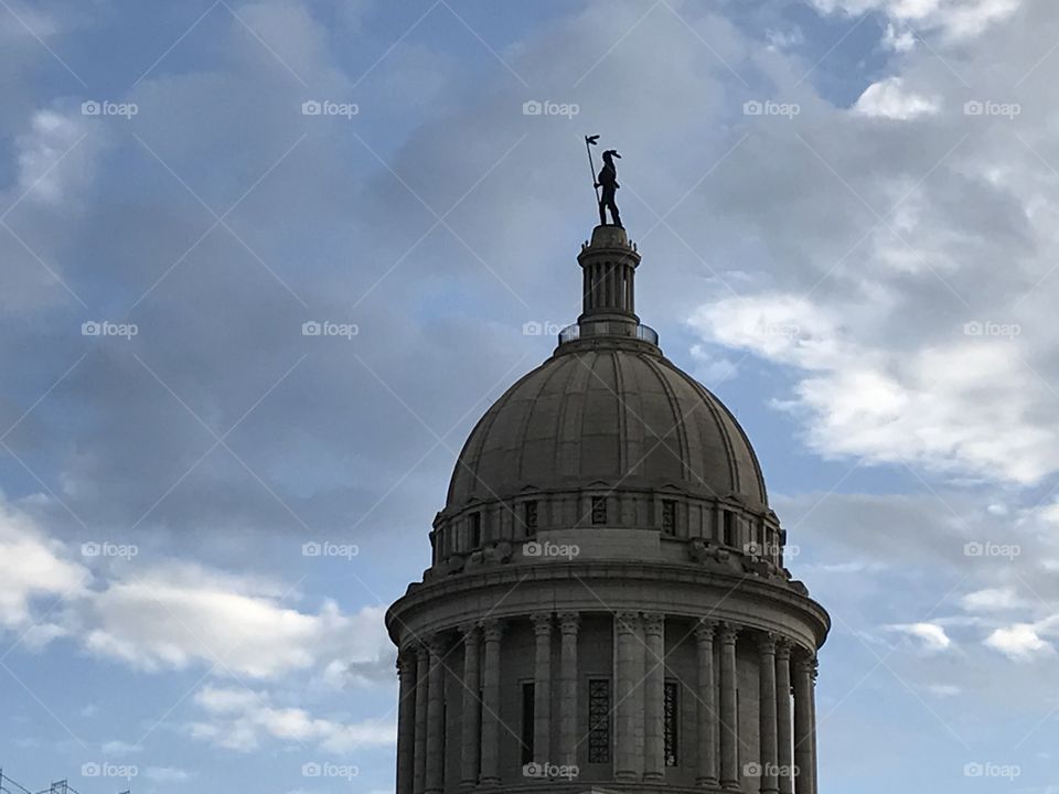Done of the Oklahoma State Capitol Building