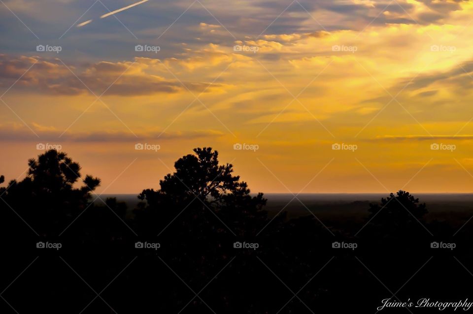 Apple Pie Hill sunset 