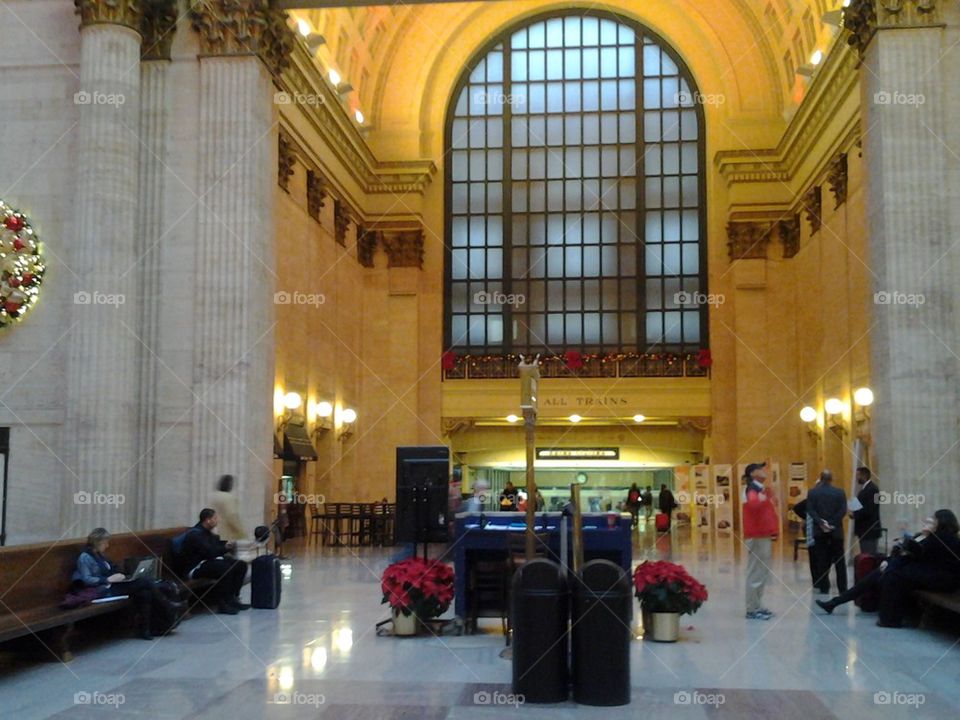 Union station A Chicago Christmas
