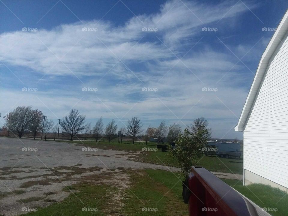 Roller Rink Parking lot 75 October fall