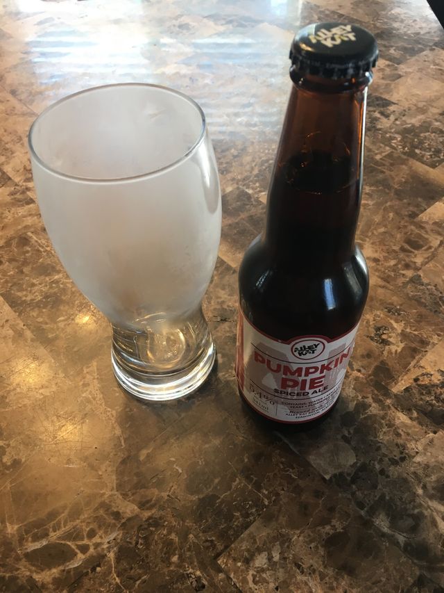 Frosty mug for a beer