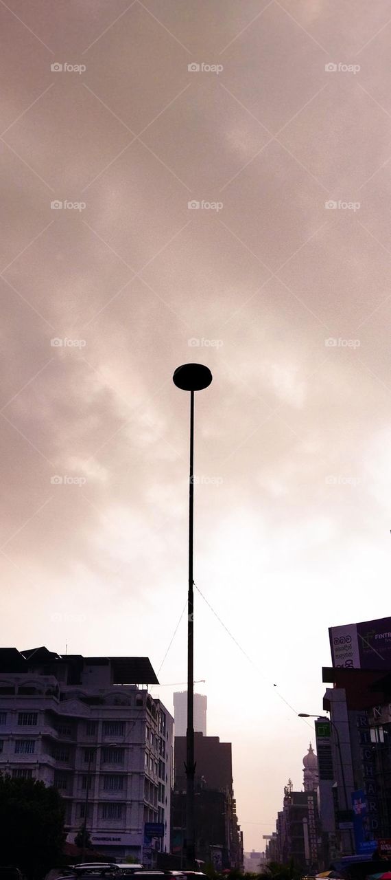 an evening street moment