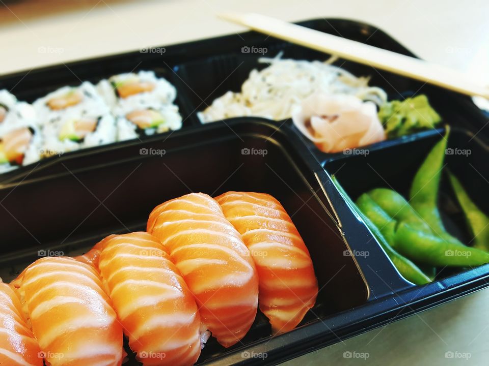 Sushi lunch