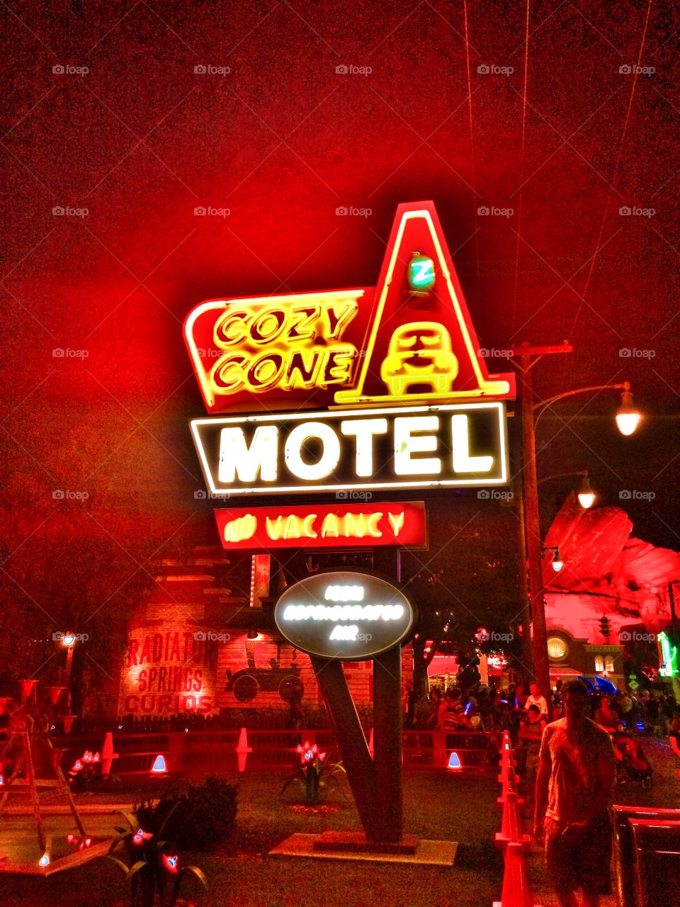 Motel sign 