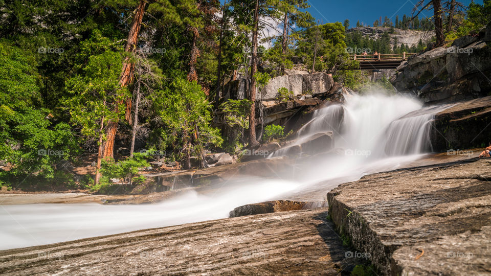 Waterfall Yosemite National Park