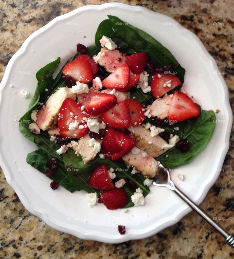 Strawberry Chicken Salad