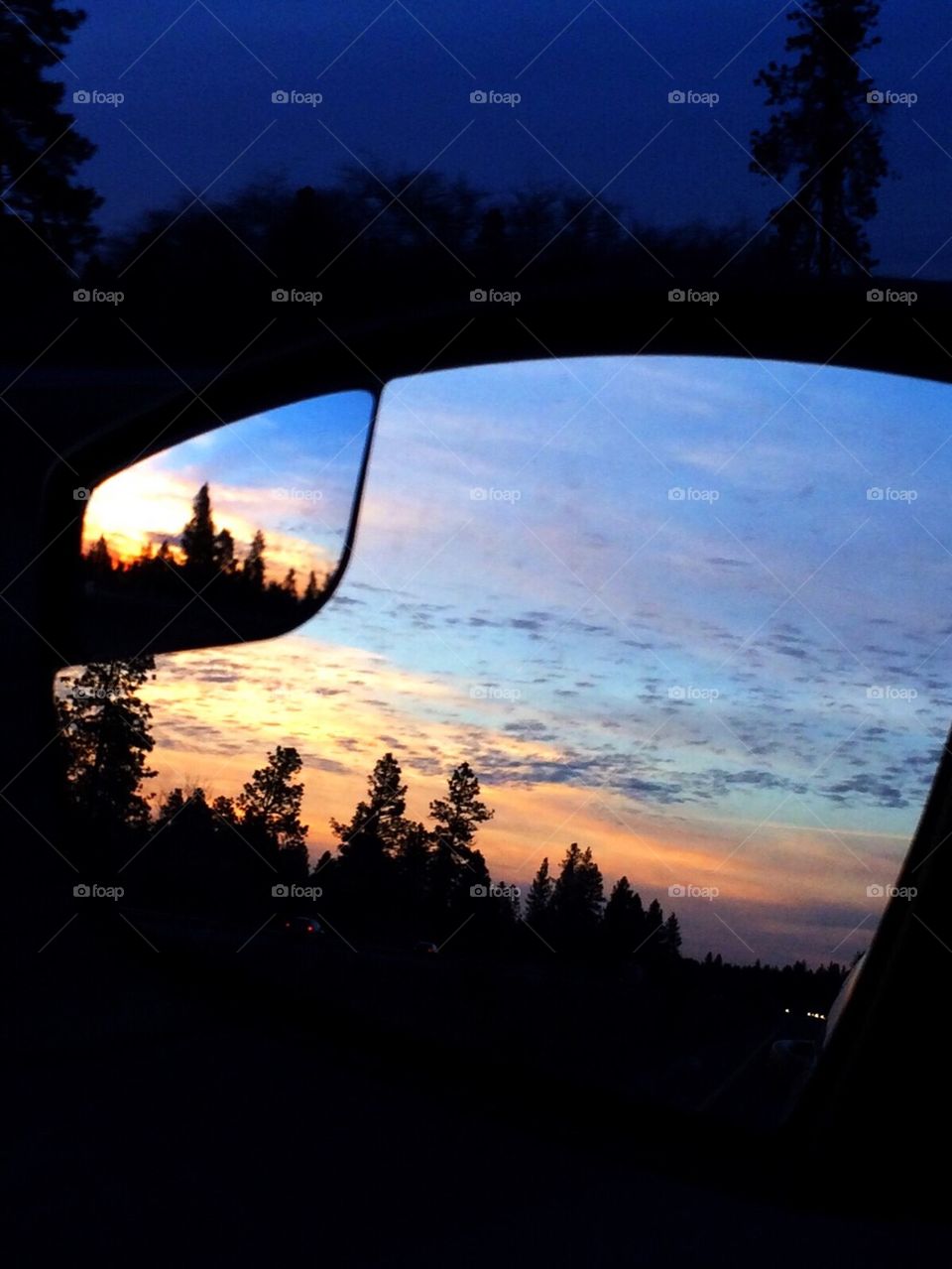 Sunset mirror