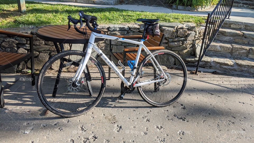 resting my bicycle till next ride