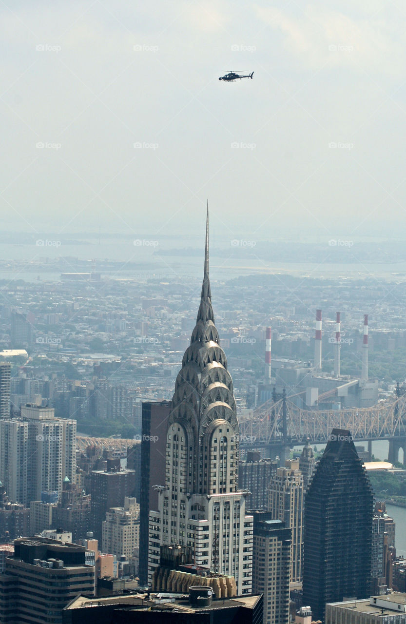 New York from above the Empire State