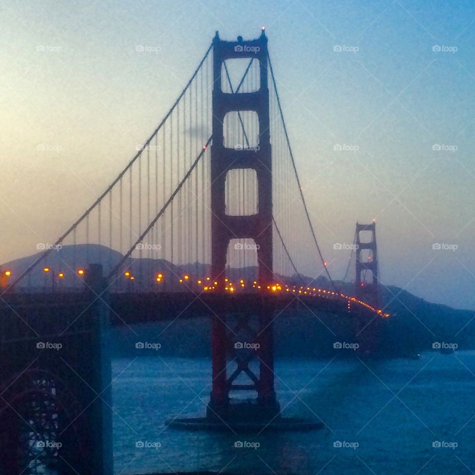 Golden Gate at Twilight 