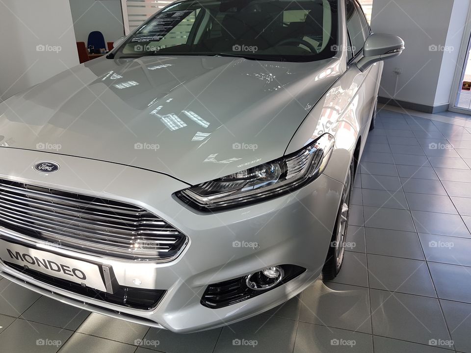 ford mondeo automobile. james bond car. exterior