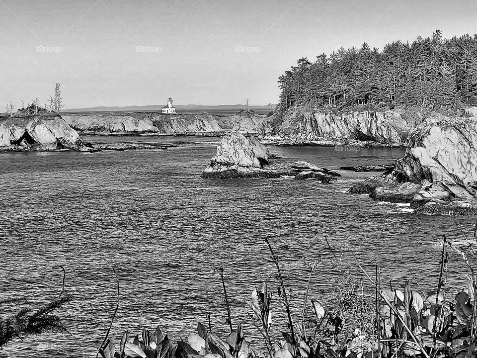 Pacific Ocean Lighthouse 