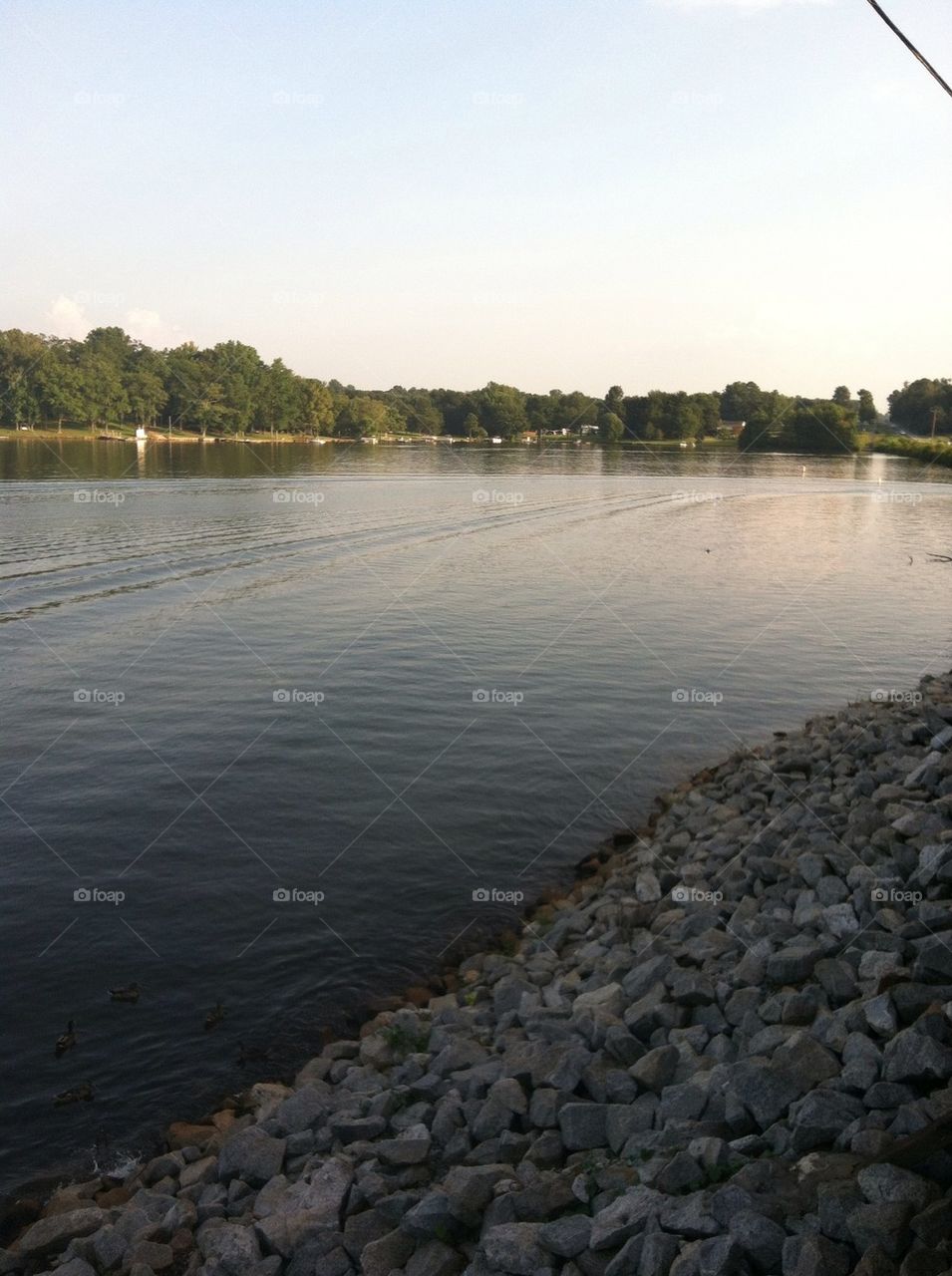 Lake from the rock