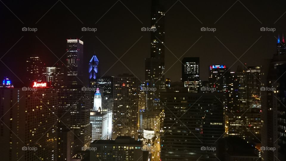 Night in Chicago