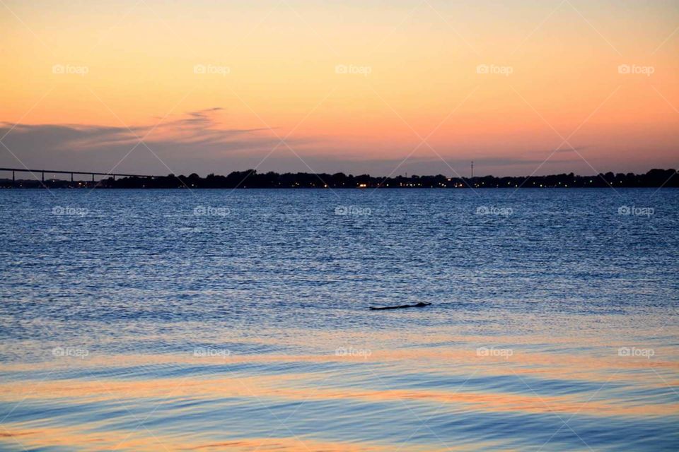 Sunset on the Pax . Patuxent River, MD