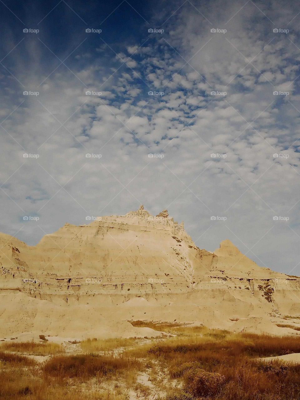 Gold and blue hues of South Dakota