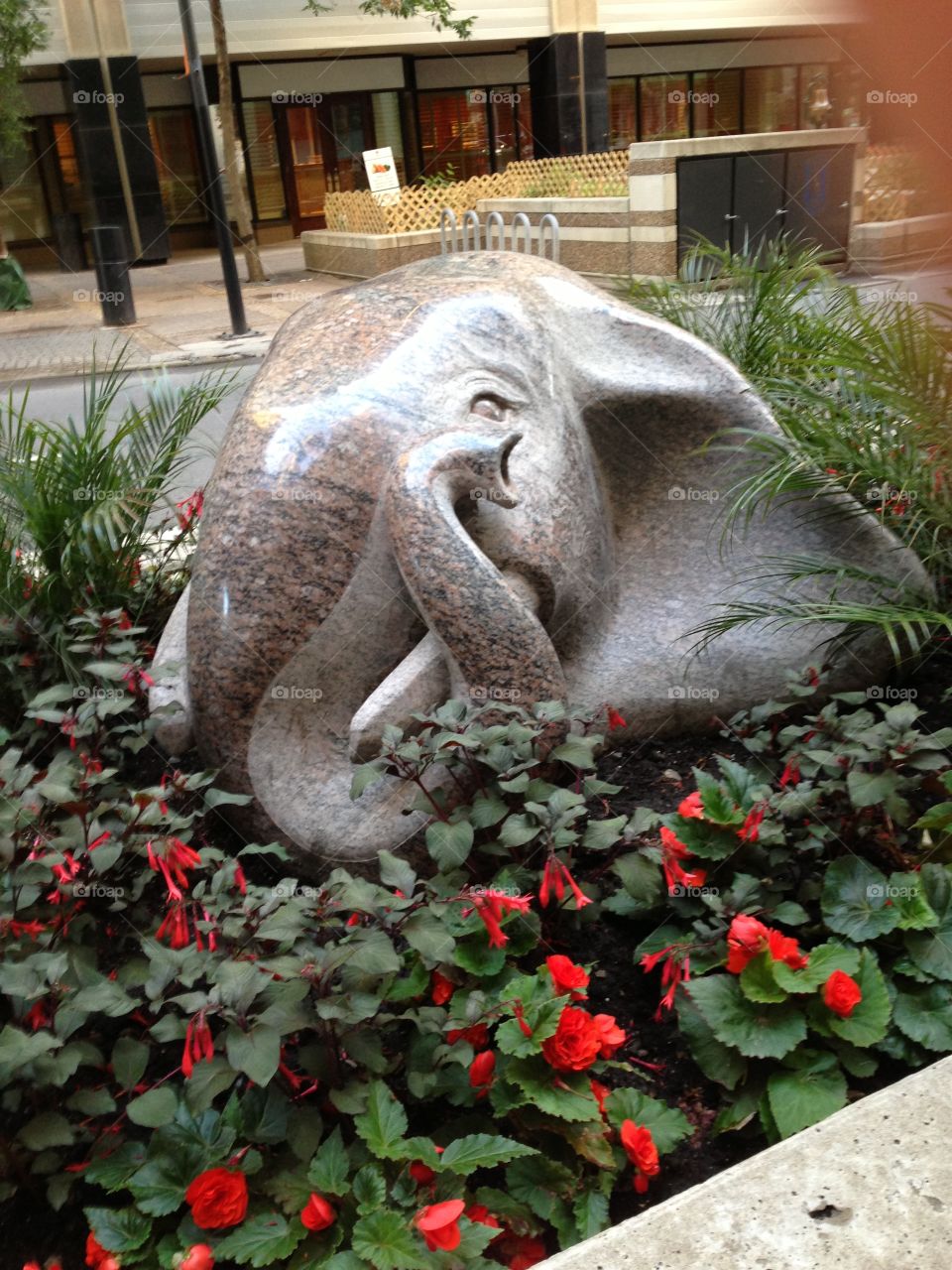 Elephant statue