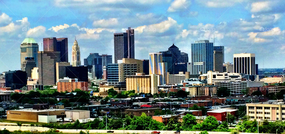Columbus, Ohio. Taken from 11th floor of Nationwide Children's Hospital 