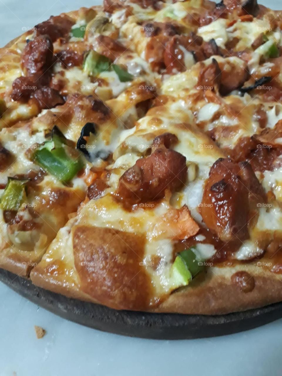 Tandori chicken Pizza 
