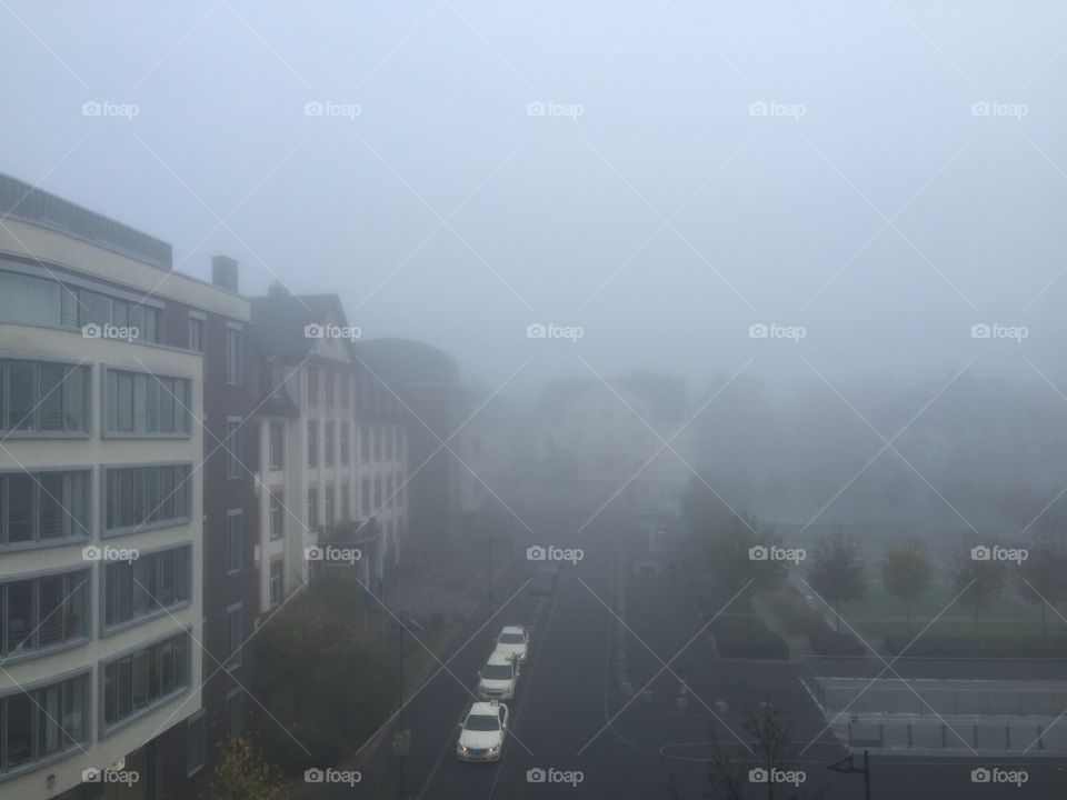 Fog, Mist, No Person, Landscape, Calamity