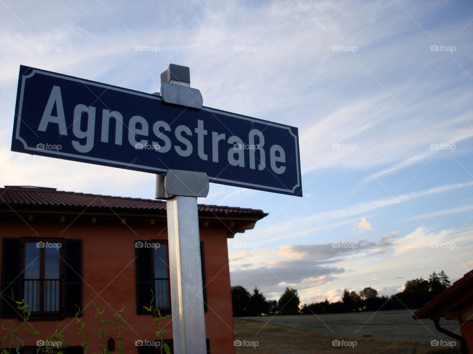 street sign germany landshut by vegatron