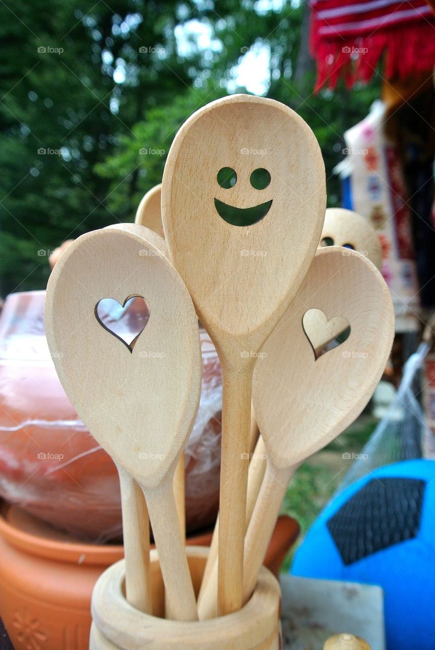 smile funny spoon decoration by tediiliescu