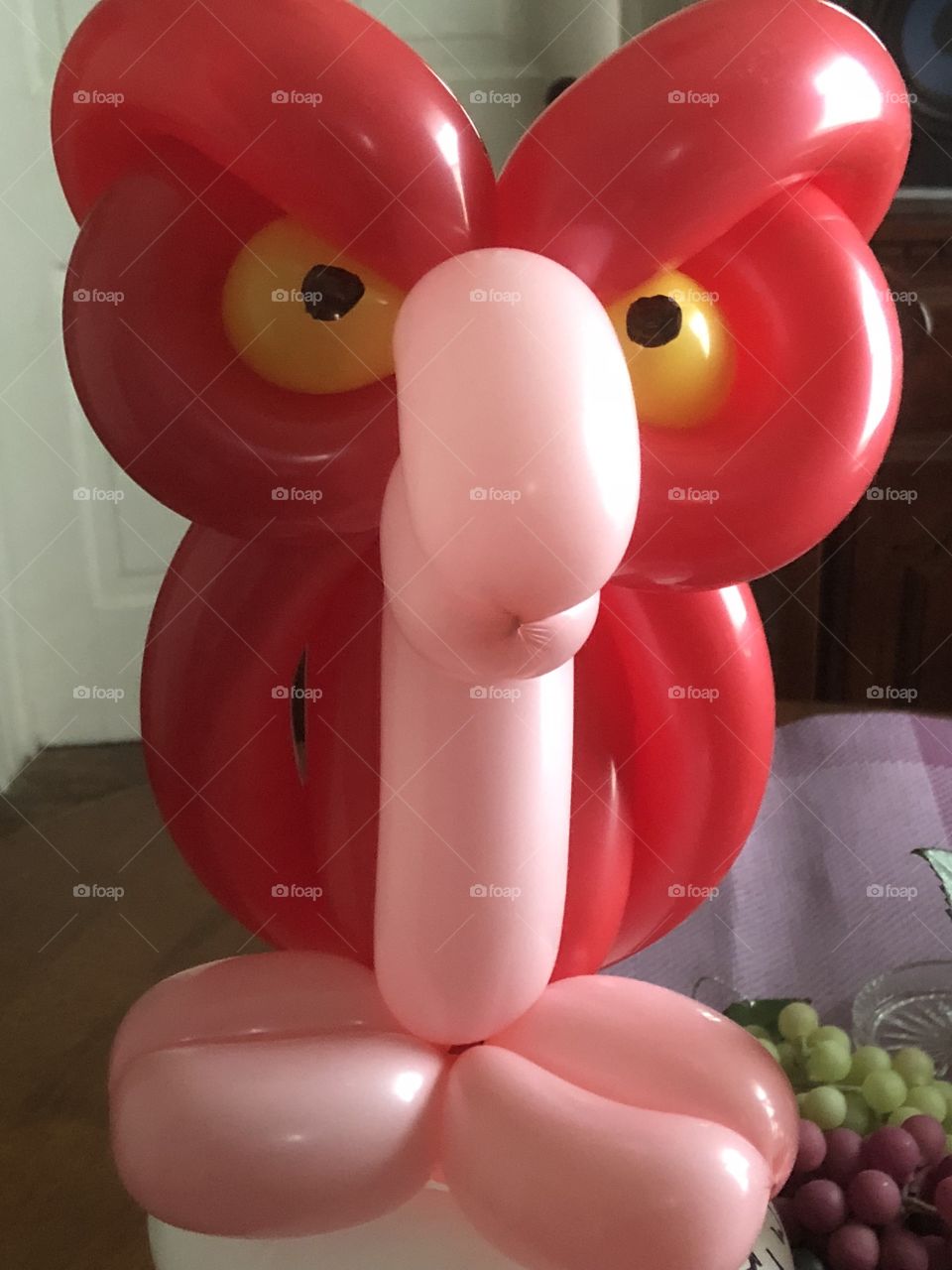 Balloon art owl animal