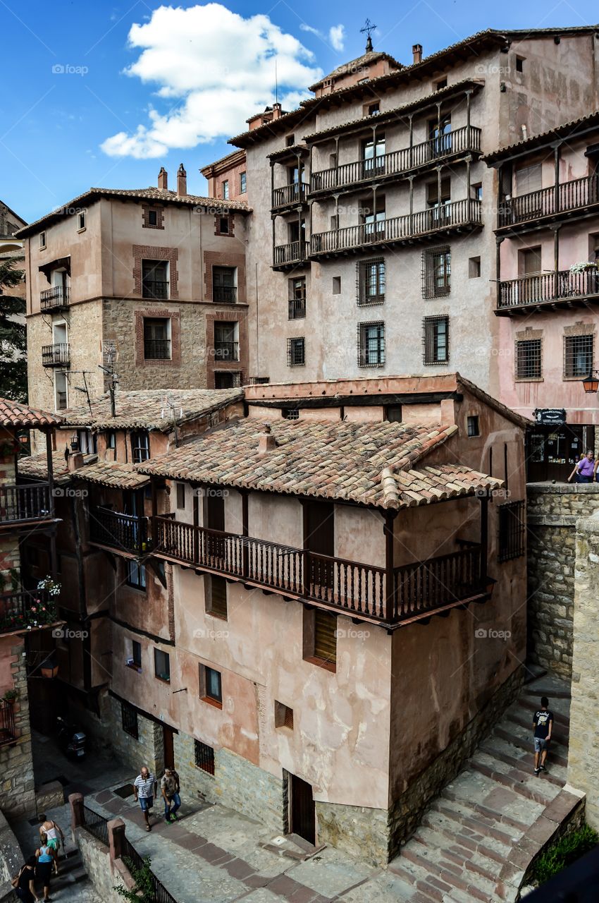 Buildings in albarracin