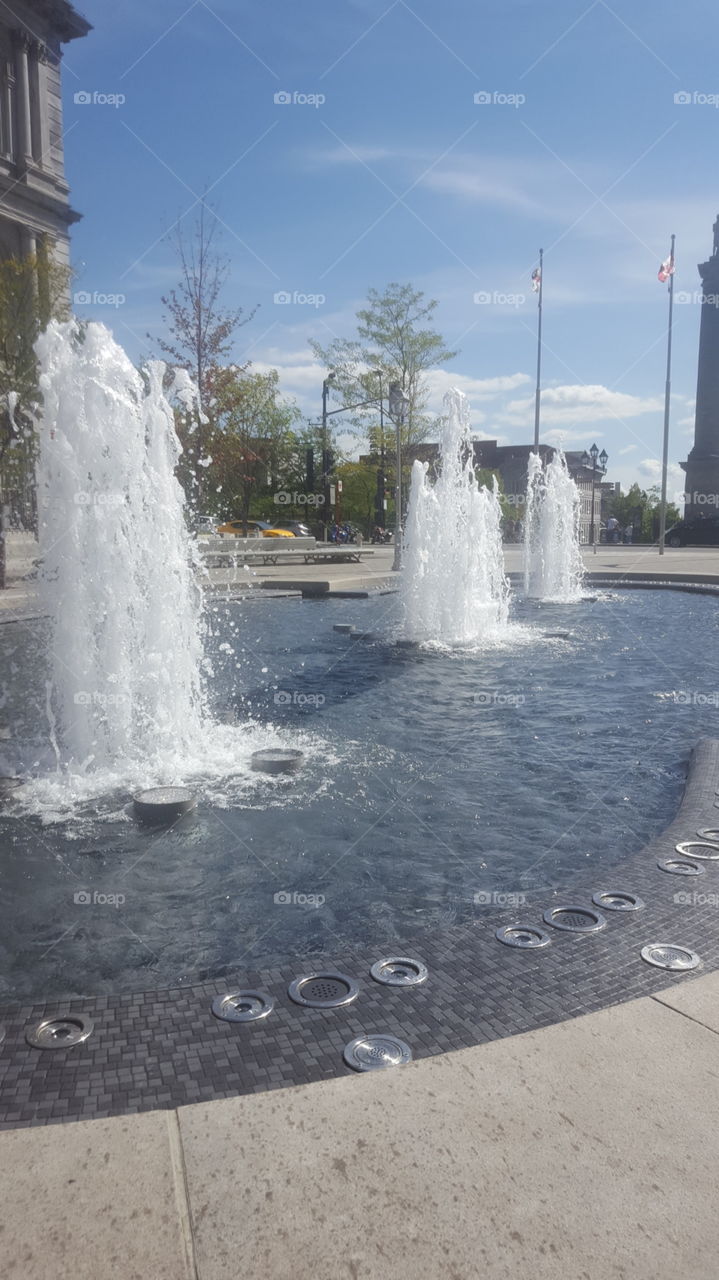 Fountains Montréal