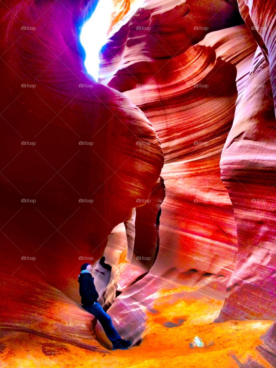 Down under . Antelope canyons 
