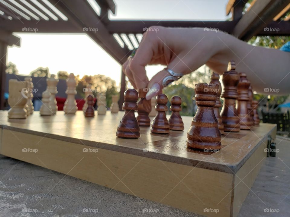 Playing chess