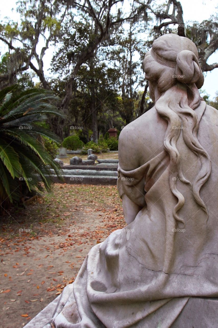 Bonaventure cemetery in Savannah Georgia.
