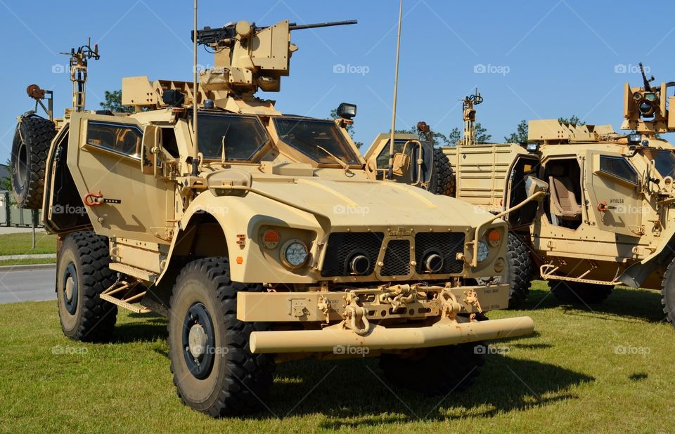 MRAP truck