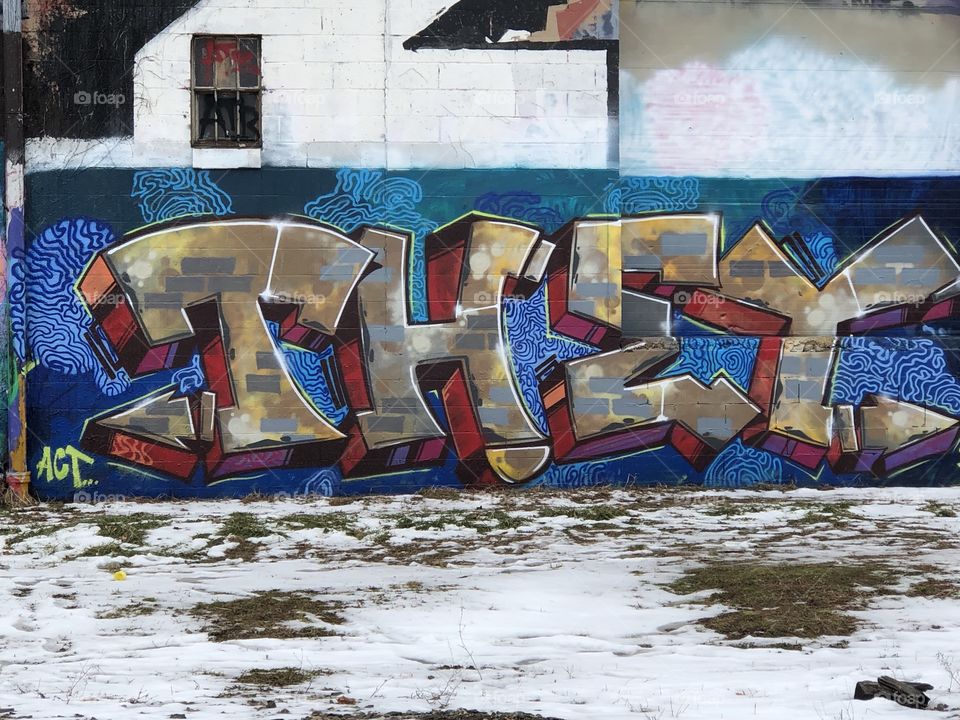 Abandoned Rail Yard Graffiti Indianapolis