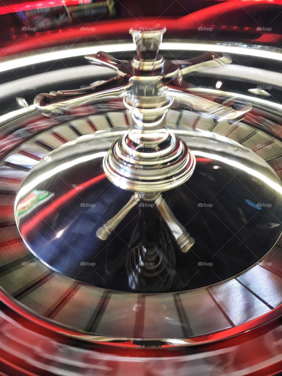Spinning roulette
